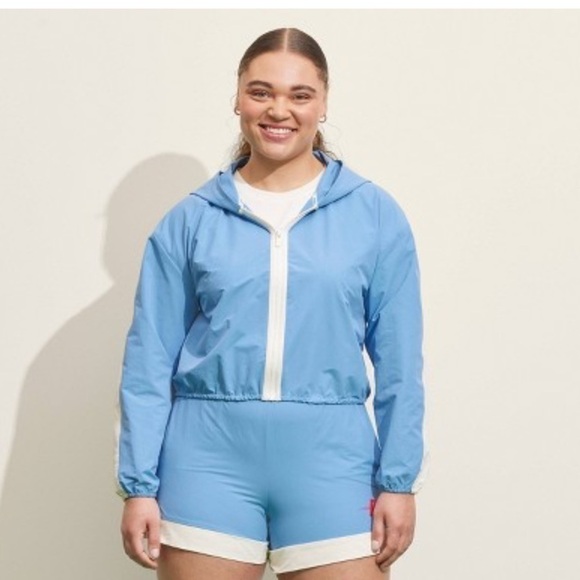 NWOT Prince Pickleball X TARGET Woven Zip-Front Hooded Jacket Medium - Picture 3 of 7